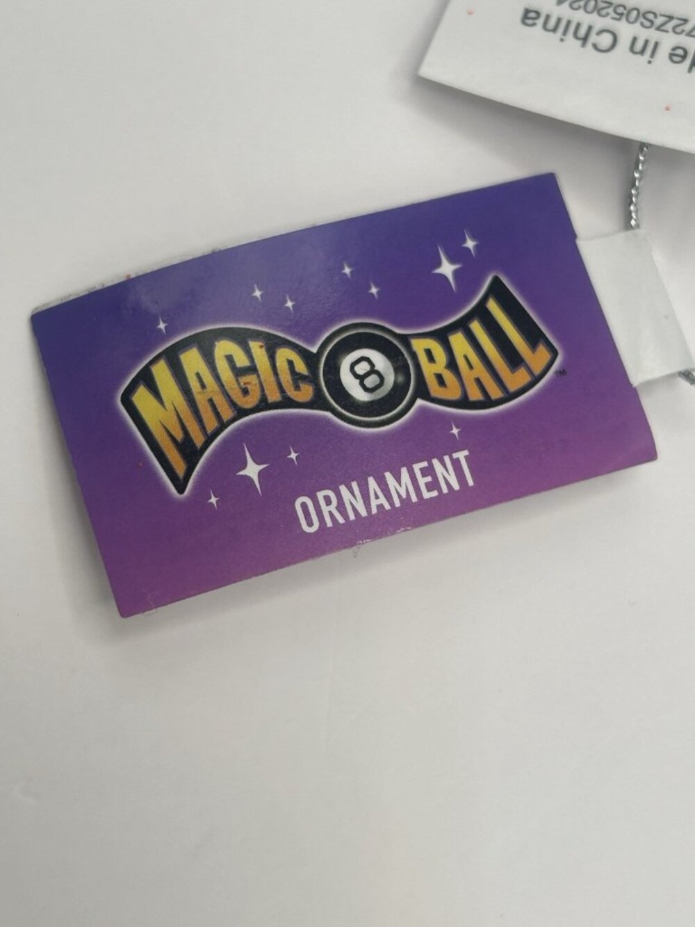 Mattel Magic 8 Ball Ornament 3-Inch Novelty Christmas Holiday Plastic Lot Of 4 - Picture 6 of 8